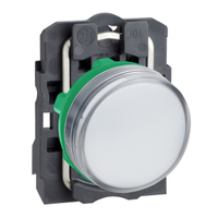 Schneider Electric Leuchtmelder XB5AVM1 230...240 V AC weiss Schneider Electric Leuchtmelder XB5AVM1 230...240 V AC weiss