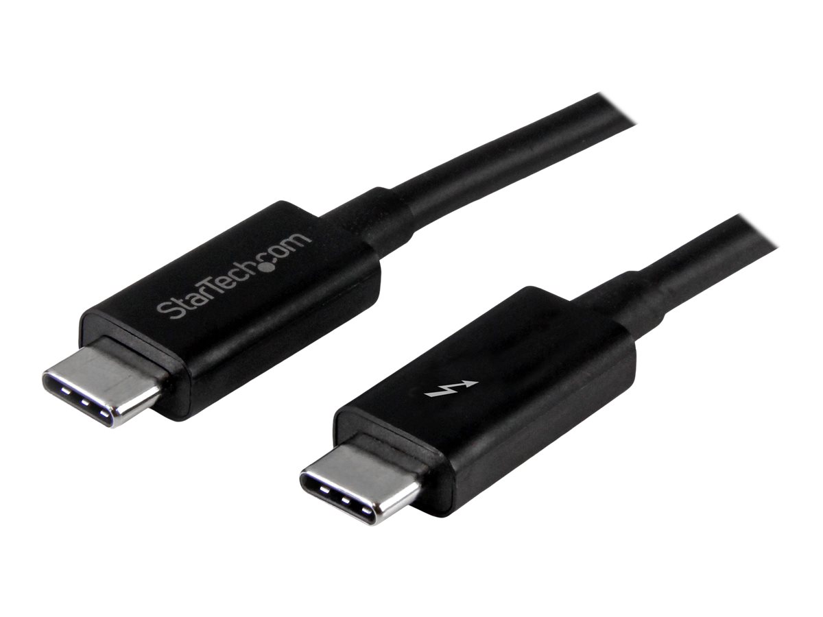 STARTECH.COM 1m Thunderbolt 3 20Gbps USB-C Cable - Thunderbolt USB and DisplayPort Compatible