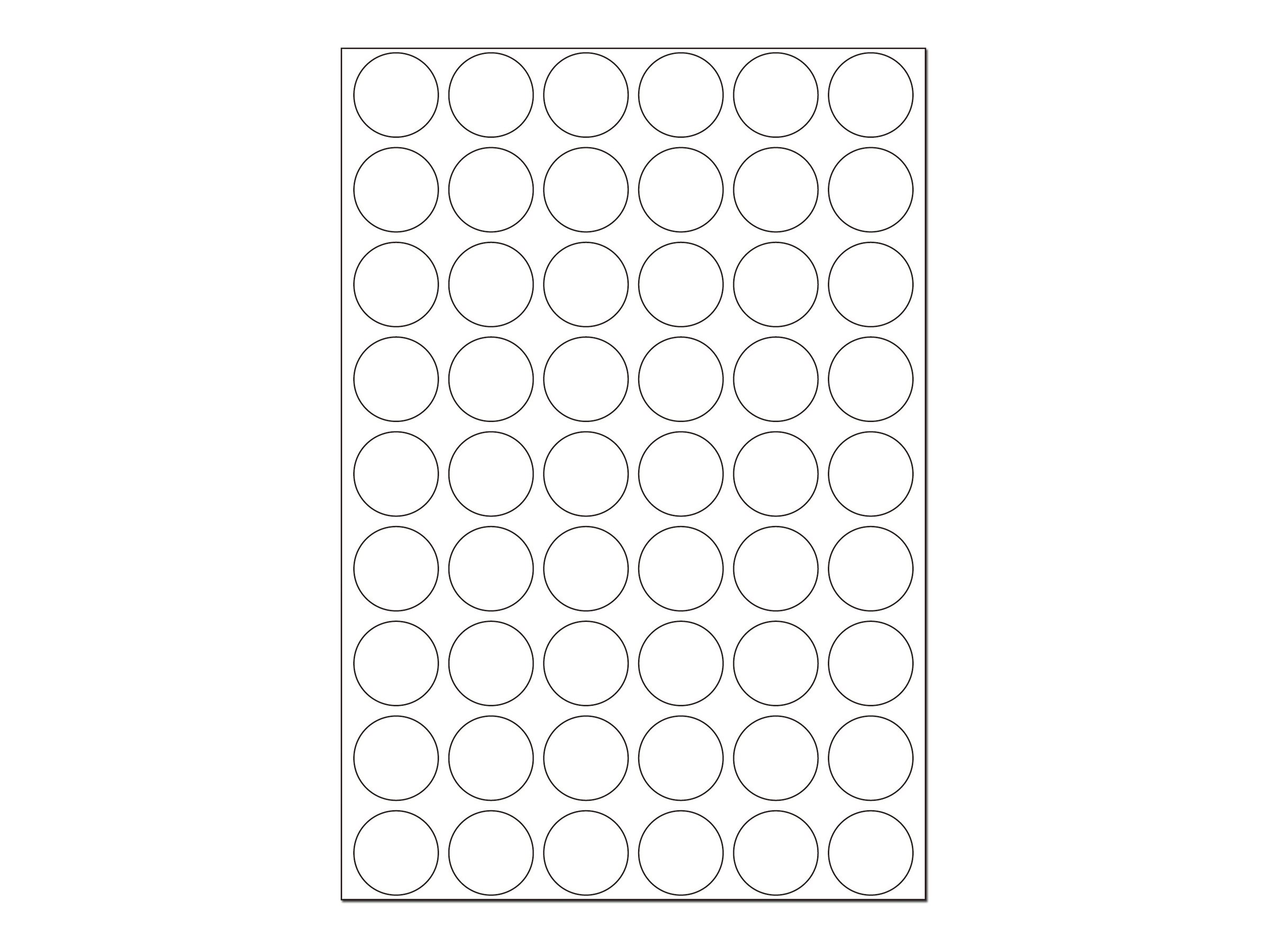 HERMA Klebepunkte 2240 weiss Ø 16,0 mm, 1.728 St.