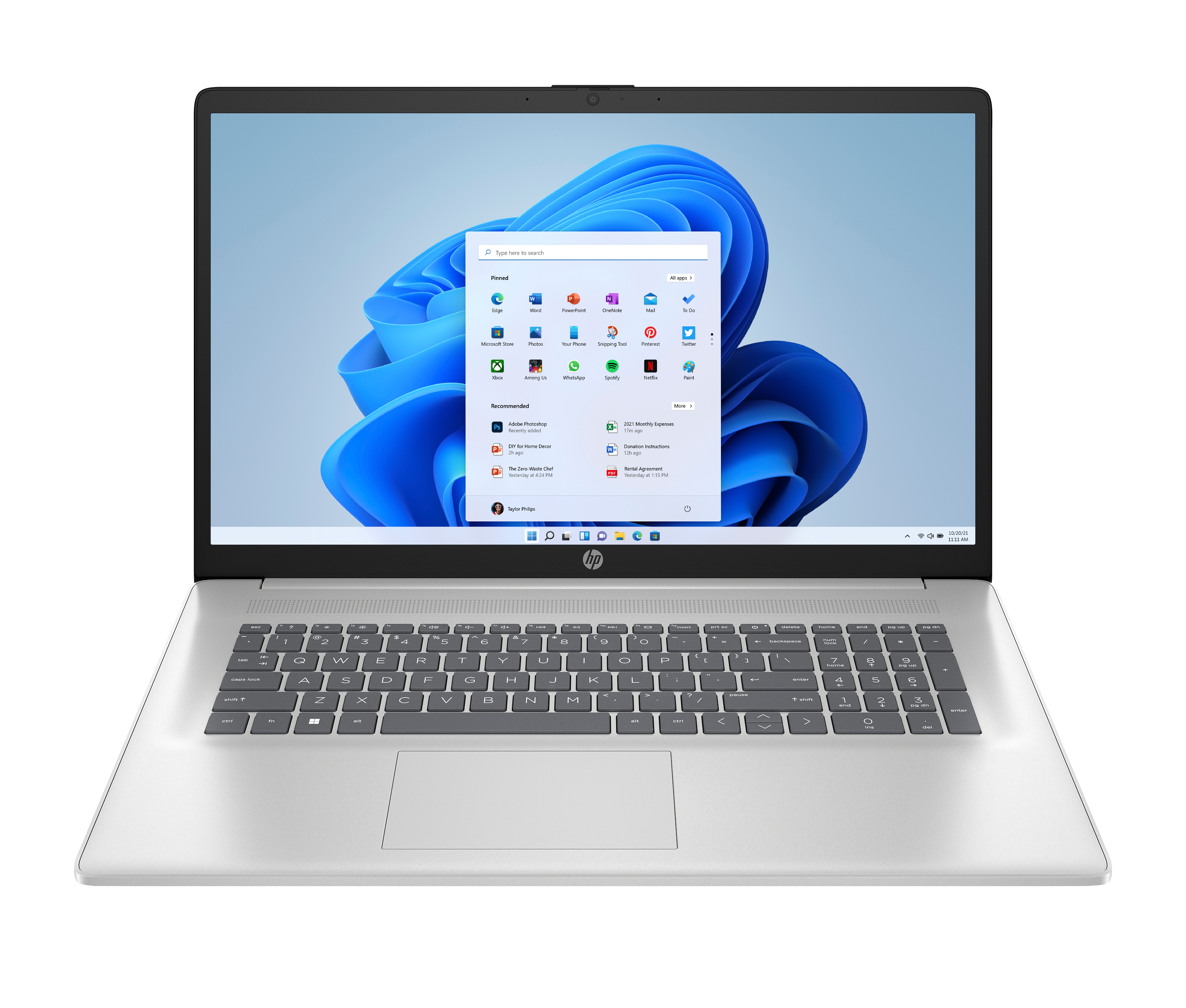 HP 17cn4072ng Intel Core 7150U Notebook 43,9 cm 173