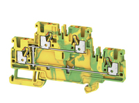 Weidmueller Doppel-Mehrstock-Reihenklemmen A2T 2.5 PE 800V-A 0,14-2,5qmm gruen-gelb Weidmueller Doppel-Mehrstock-Reihenklemmen A2T 2.5 PE 800V-A 0,14-2,5qmm gruen-gelb