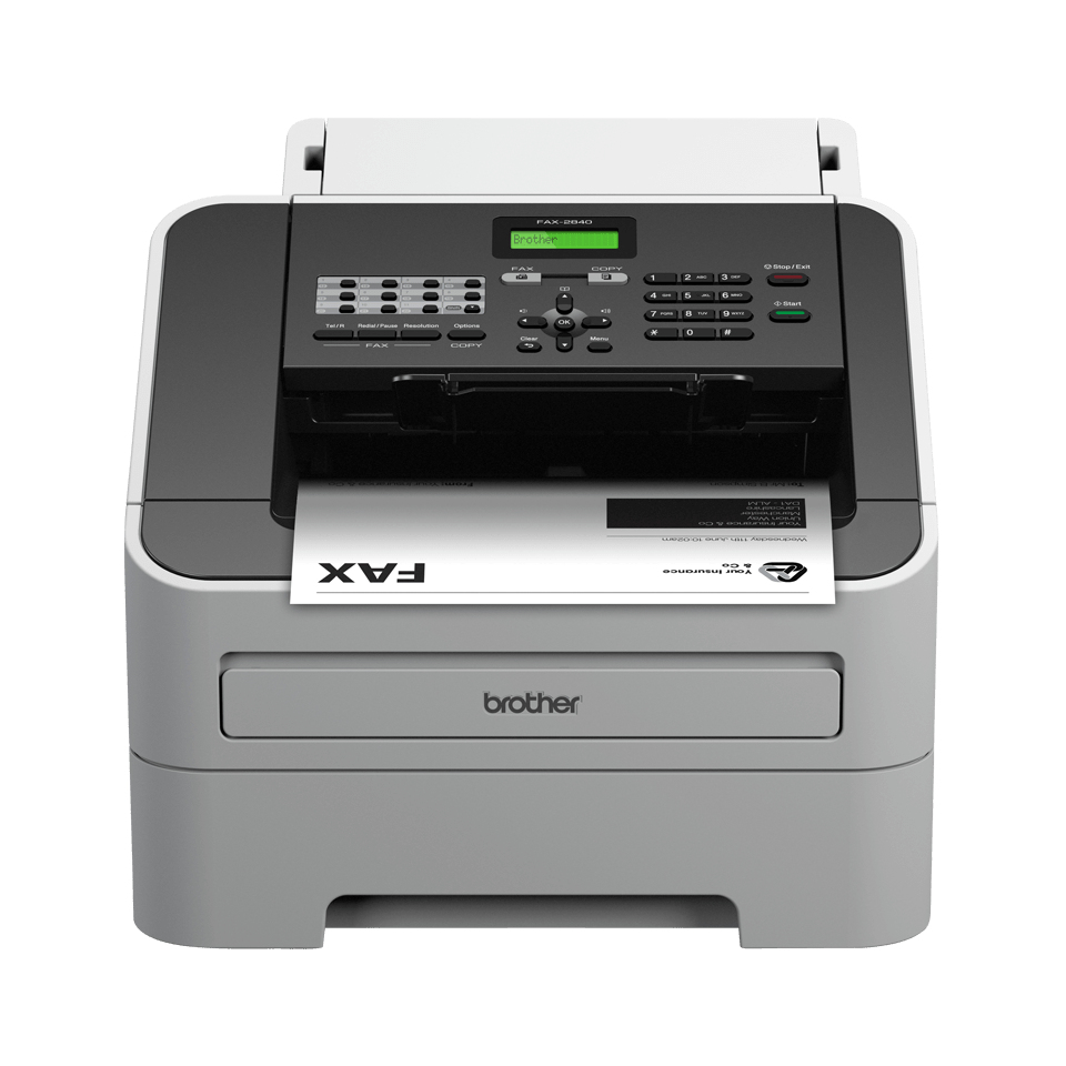 brother 2840 Fax grau