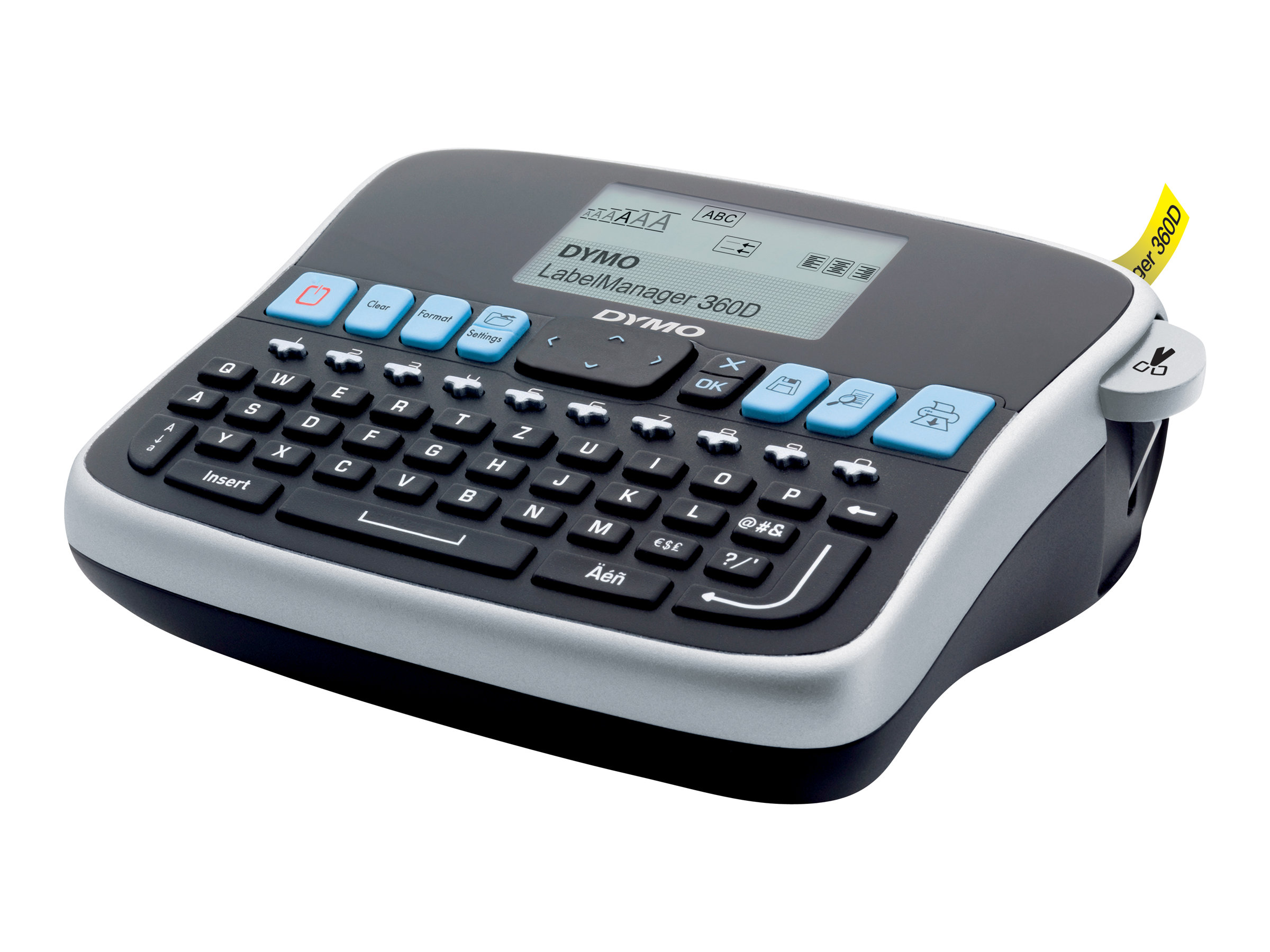 DYMO LabelManager 360D Beschriftungsgerät schwarz DYMO LabelManager 360D Beschriftungsgerät schwarz