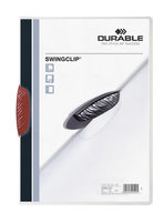 DURABLE Klemmhefter SWINGCLIP rot, 25 St