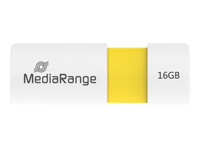 MEDIARANGE USB STICK 16GB GELB