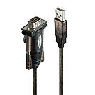 LINDY USB Seriell 9 Pin Konverter Lite, Bus powered