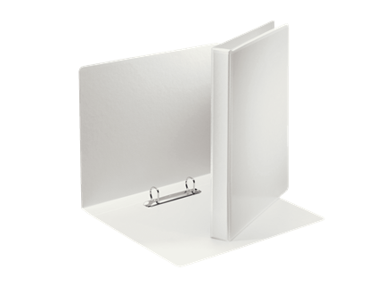 Esselte Praesentationsringbuecher 2Ringe weiss 6,2 cm DIN A4, 10 St