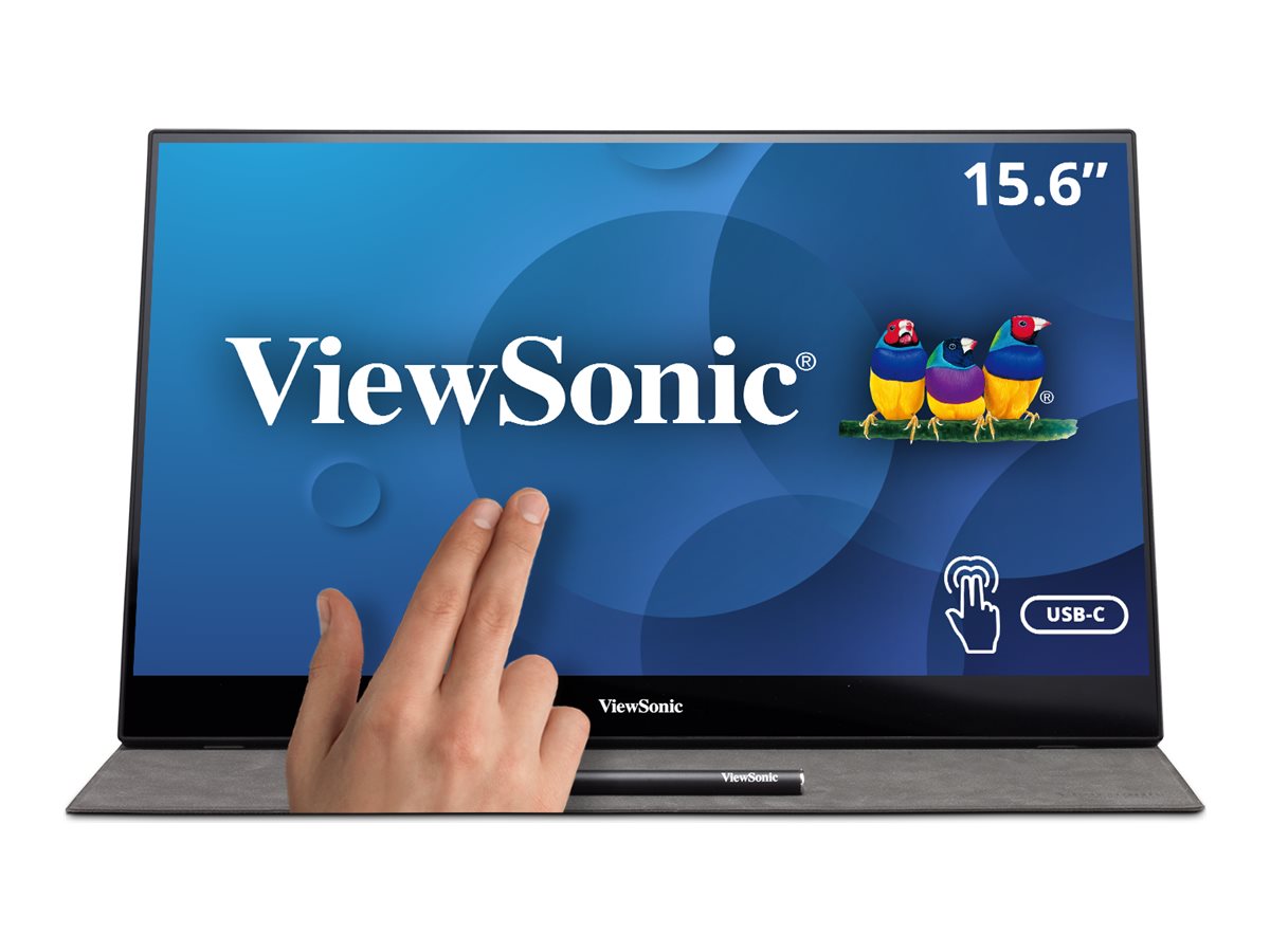 ViewSonic TD1655 Monitor 40,0 cm (16,0 Zoll) schwarz