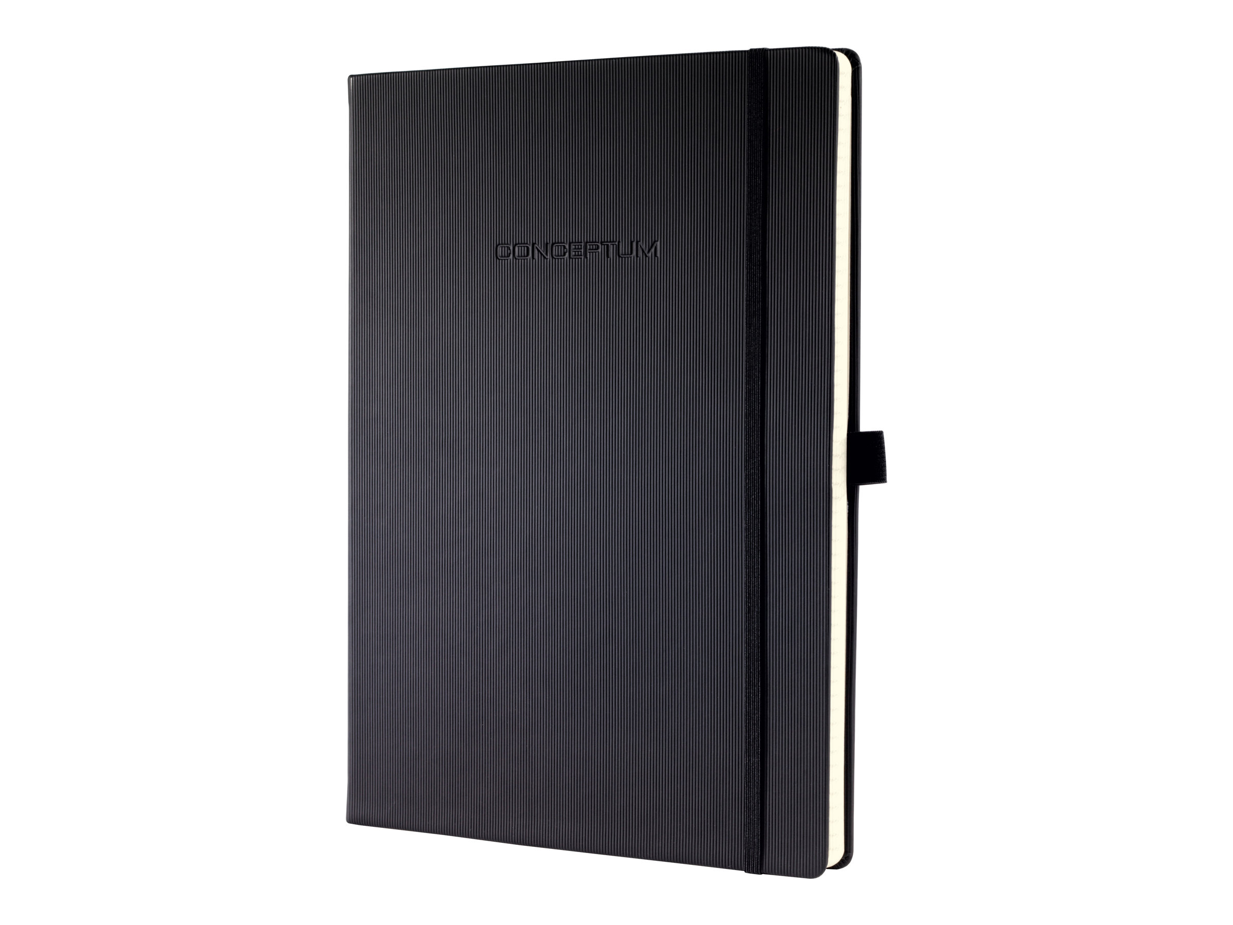 SIGEL Notizbuch Conceptum ca DIN A4 liniert, schwarz Hardcover 194 Seiten, 1 St