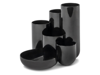 HAN Schreibtisch-Organizer CAMPUS schwarz Polystyrol 6 Faecher 13,1 x 15,4 x 13,7 cm HAN Schreibtisch-Organizer CAMPUS schwarz Polystyrol 6 Faecher 13,1 x 15,4 x 13,7 cm