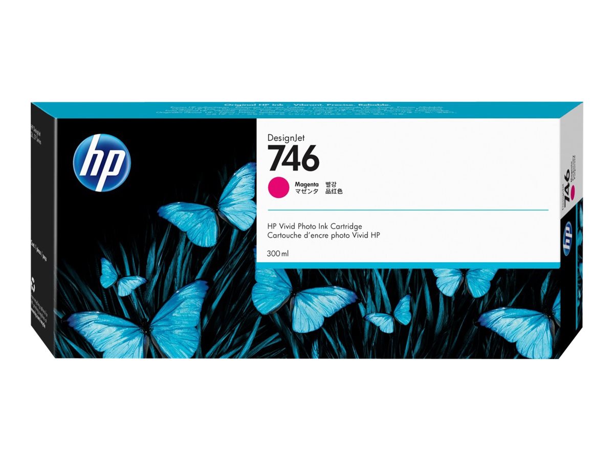 HP 746 300-ml Magenta Ink Cartridge HP 746 300-ml Magenta Ink Cartridge