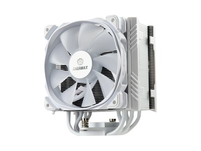 ENERMAX CPU Cooler mit TB.Silence PC Luefter 12cm. 5 Heatpipes direct Touch Klick-Mechanismus design.