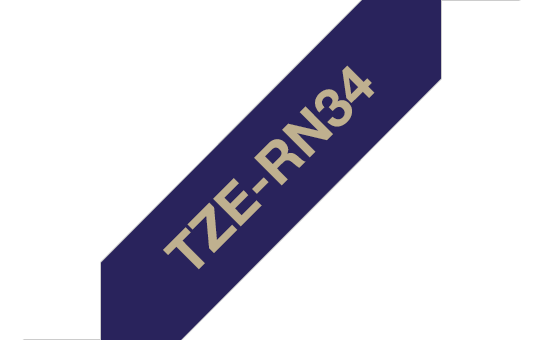 TZERN34 BROTHER PT Schriftband 12mm gold