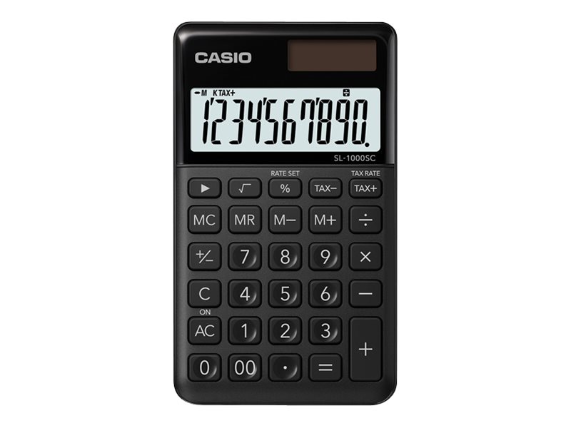 CASIO SL-1000SC Taschenrechner schwarz CASIO SL-1000SC Taschenrechner schwarz