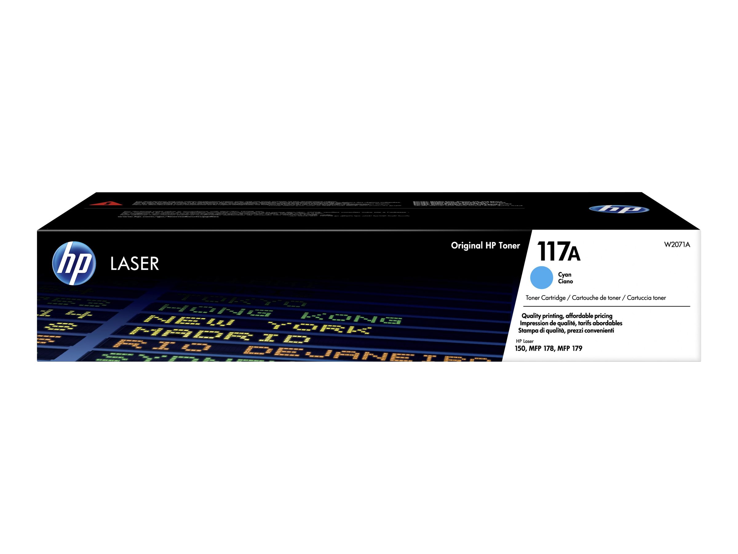 HP 117A (W2071A) cyan Tonerkartusche