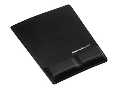 Fellowes Mousepad mit Handgelenkauflage schwarz