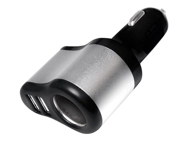 LogiLink Universal - Auto-Netzteil - 150 Watt - 2.1 A - 3 Ausgabeanschlussstellen (USB, Zigarettenanzünden)