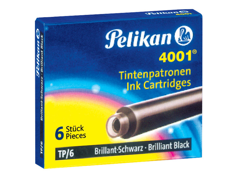 Pelikan 4001 TP/6 Tintenpatronen fÃ¼r FÃ¼ller kÃ¶nigsblau 6 St.