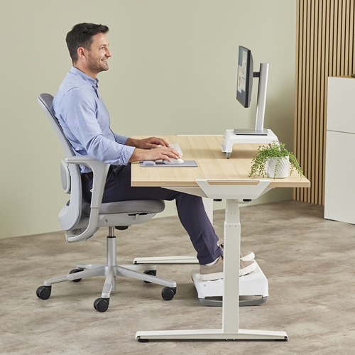 Fellowes Handballenauflage Breyta grau