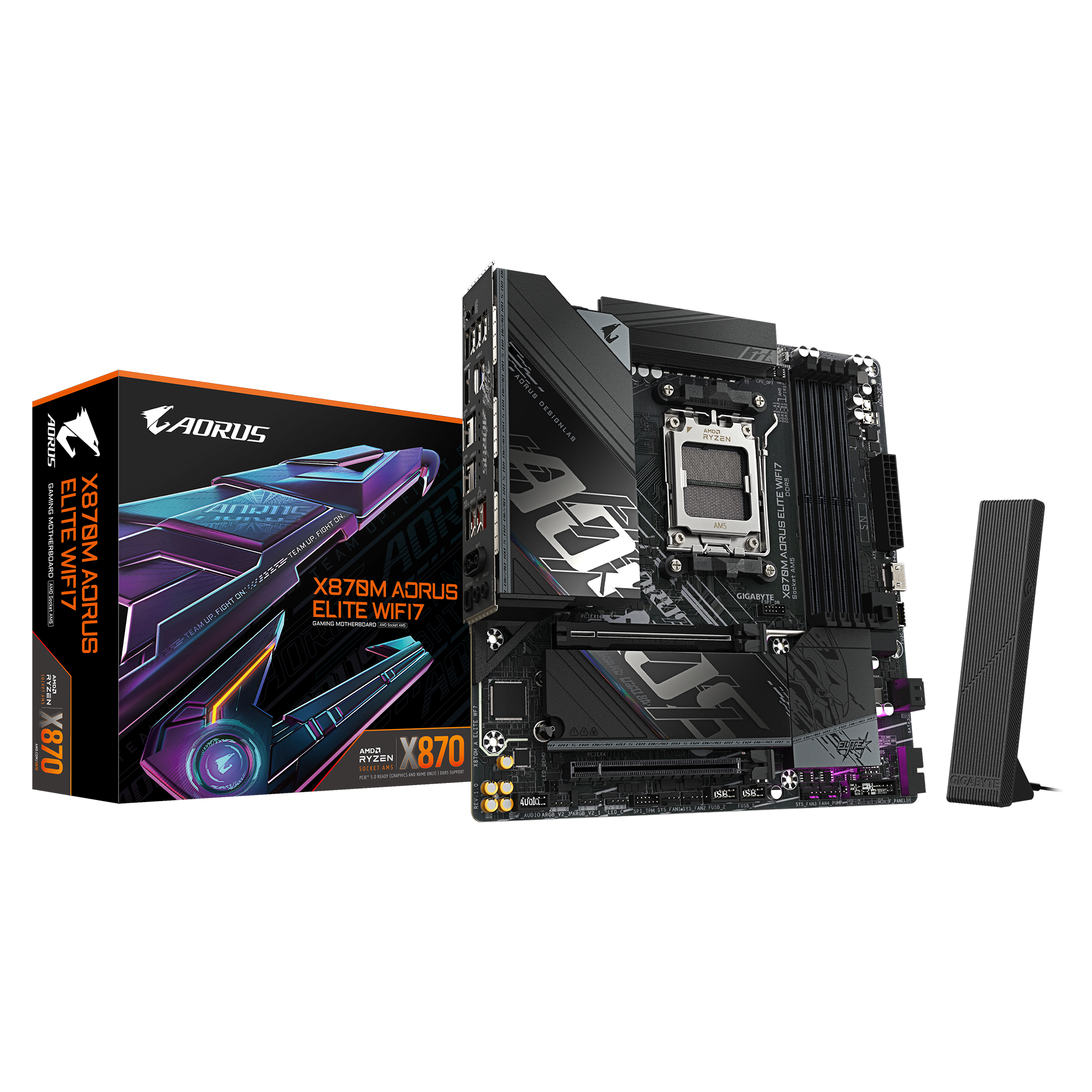 Gigabyte X870M AORUS ELITE WIFI7 Micro-ATX