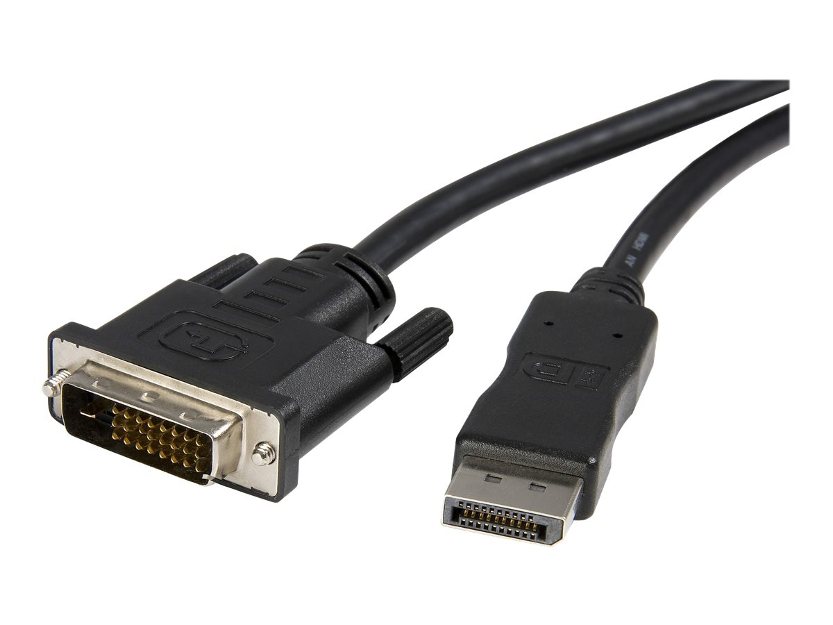 StarTech.com 1.8 m DisplayPort auf DVI Kabel - DisplayPort auf DVI Video Adapter Kabel 1080p - DisplayPort auf DVI-D Kabel Single Link - DP auf DVI Monitor Kabel - DP 1.2 auf DVI Adapter (DP2DVIMM6) - DisplayPort-Kabel - 1.8 m