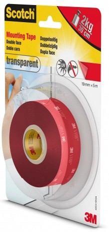 3M FIX Transparent 19 mm 5 m