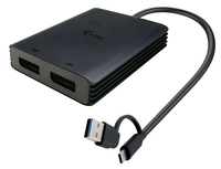 I-TEC USB-A/USB-C Dual 4K DP Video Adapter 2x 4K DP Display Adapter mit DisplayLink Chip 6950