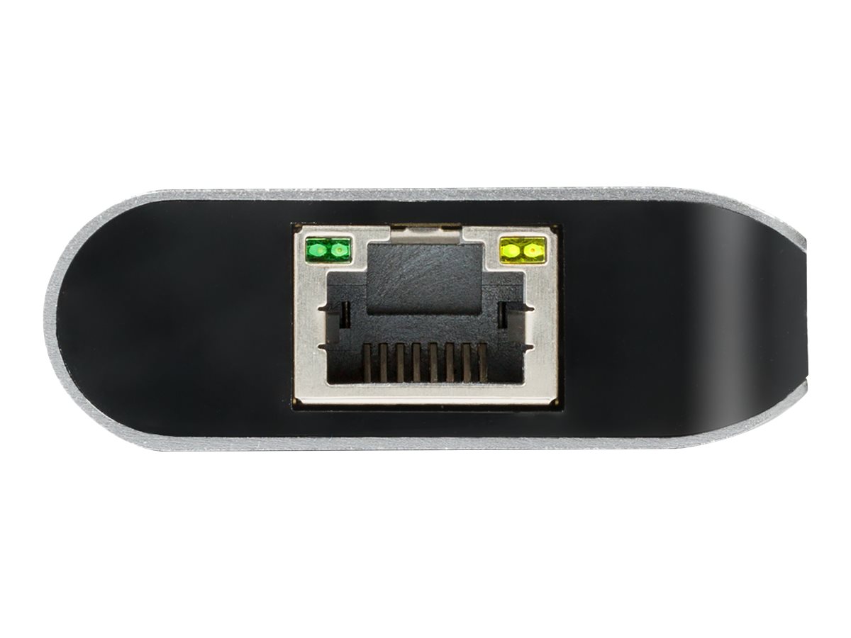 STARTECH.COM USB-C Multiport Adapter - 2x USB 3.0 / HDMI / SD / Gigabit Ethernet - mit Stromversorgung (USB PD) - USB C Dock STARTECH.COM USB-C Multiport Adapter - 2x USB 3.0 / HDMI / SD / Gigabit Ethernet - mit Stromversorgung (USB PD) - USB C Dock