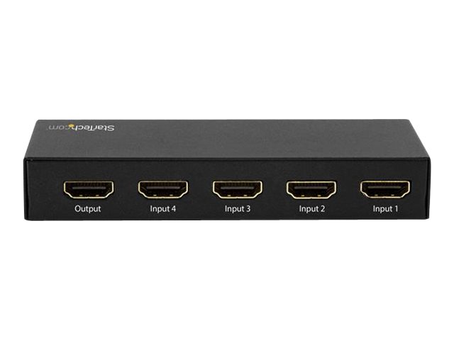 STARTECHCOM 4 Port HDMI Automatic Switch 4K HDMI Switch Box Ultra HD 4k 60Hz