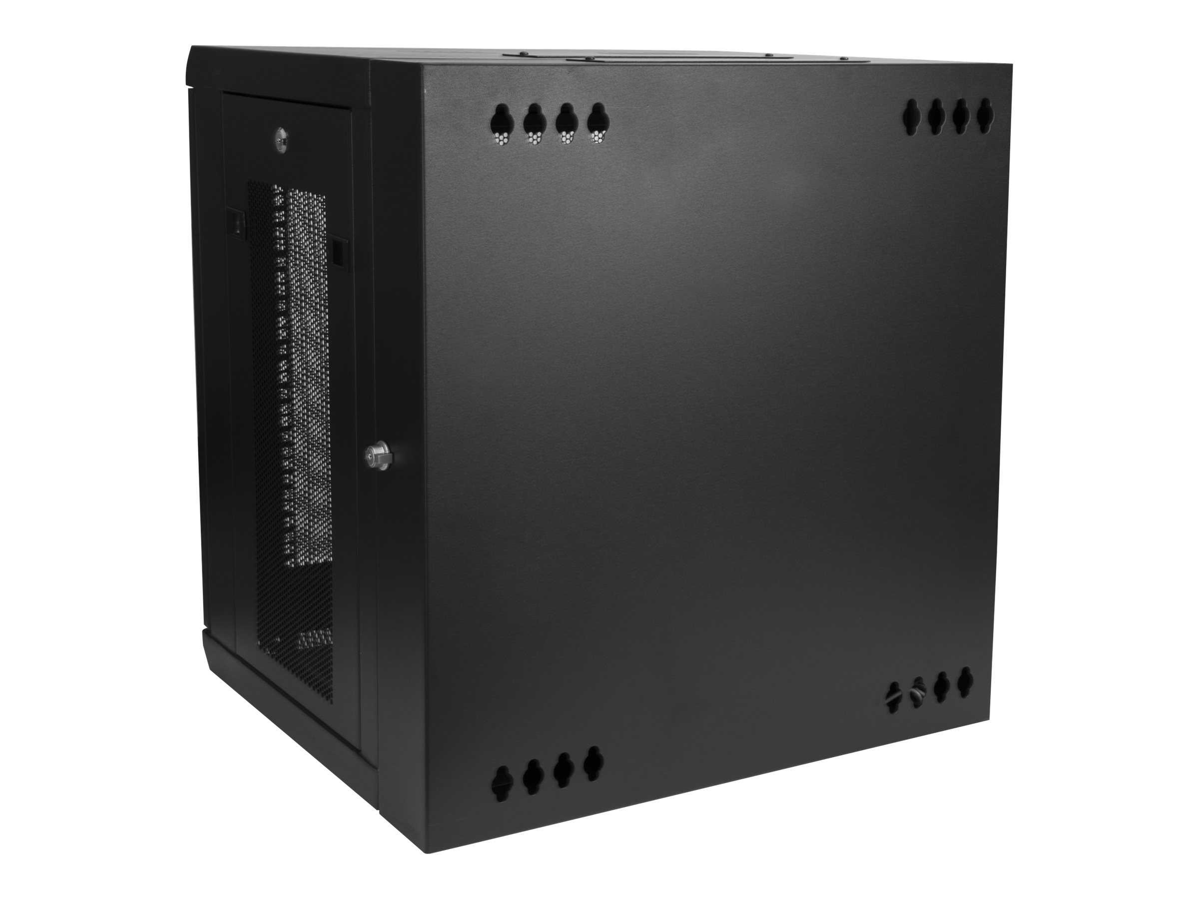 STARTECH.COM 12U 48,26cm 19Zoll Wall Mount Network Cabinet - 40,64cm 16Zoll Deep Hinged Locking IT Network Switch Depth Enclosure