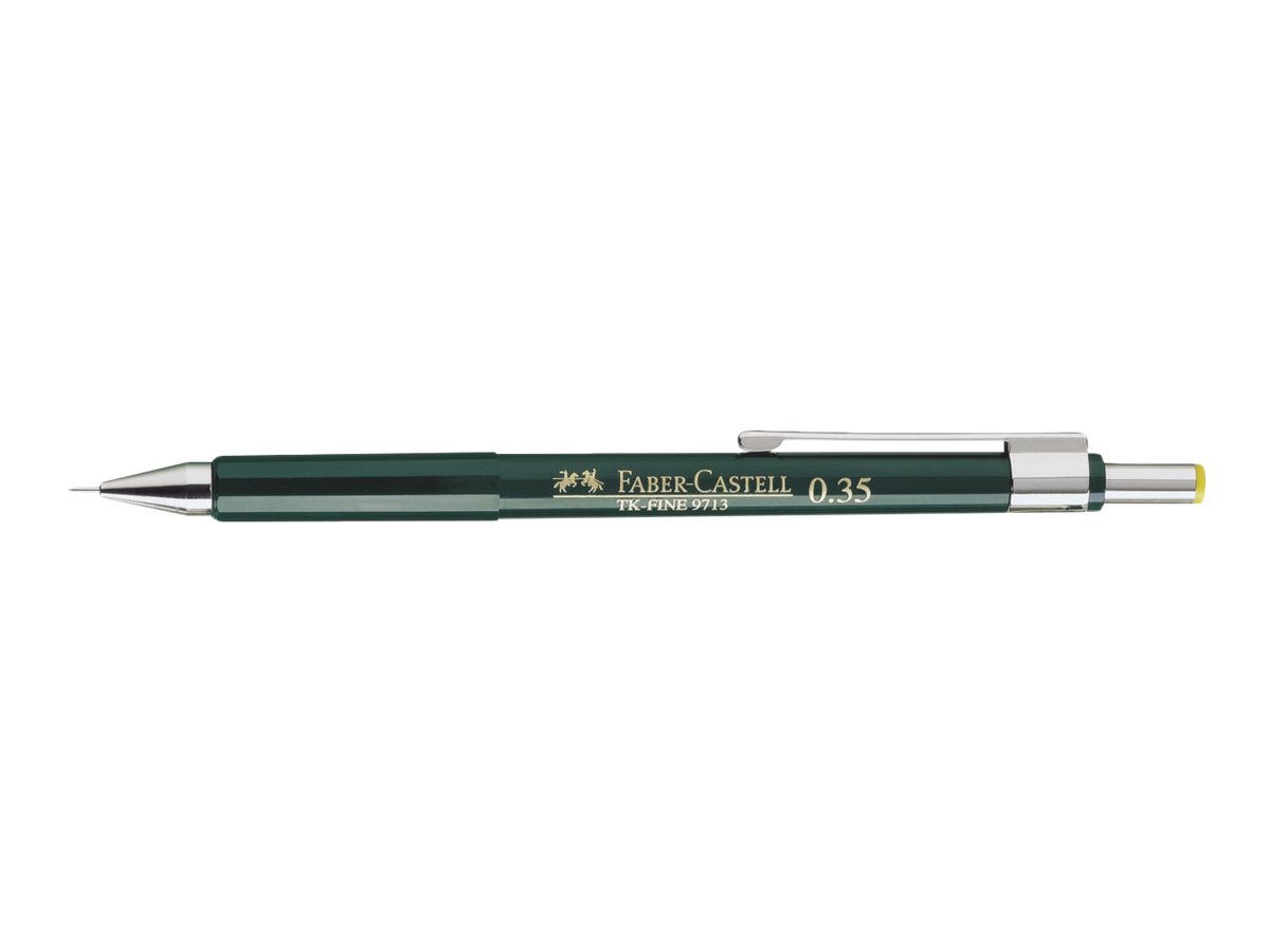 FABER-CASTELL TK® FINE Druckbleistift gruen HB 0,35 mm, 1 St. FABER-CASTELL TK® FINE Druckbleistift gruen HB 0,35 mm, 1 St.
