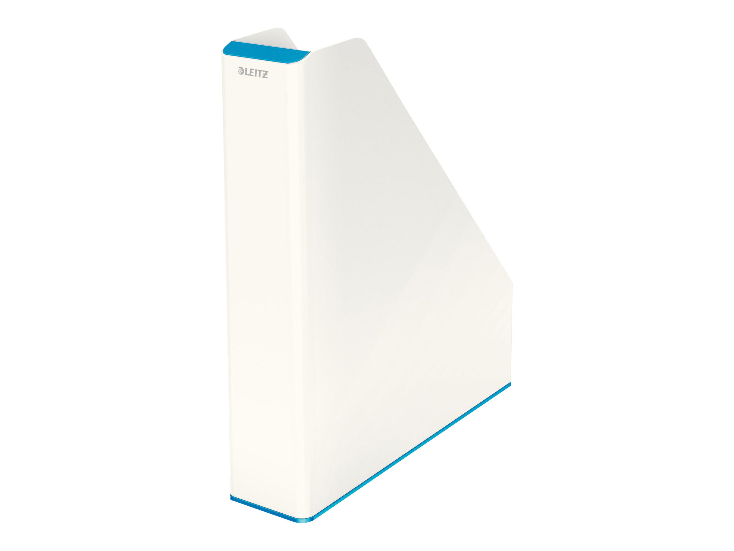 LEITZ Stehsammler WOW Duo Colour 53621036 perlweiss/blau Kunststoff, DIN A4 LEITZ Stehsammler WOW Duo Colour 53621036 perlweiss/blau Kunststoff, DIN A4