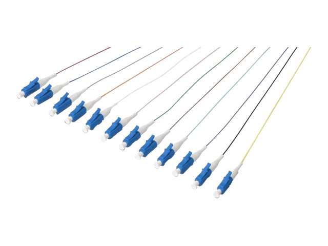 Digitus Durchgefärbte LC Simplex OS2 Pigtails 2m
