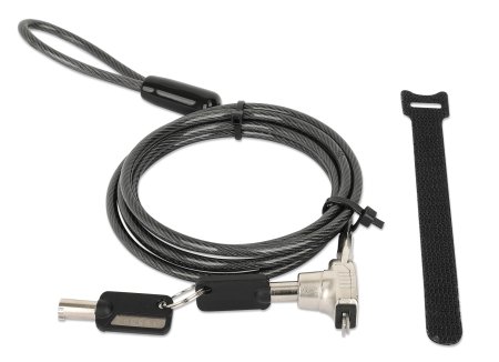 Manhattan Laptopschloss Nano‑Sicherheitsslot Schwarz