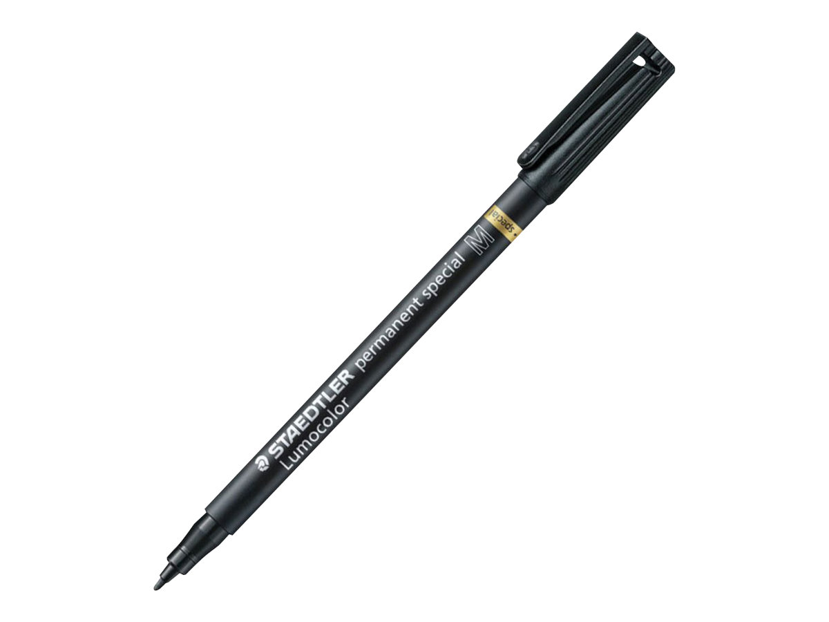 STAEDTLER Lumocolor special Folienstift schwarz 1,0 mm permanent, 1 St