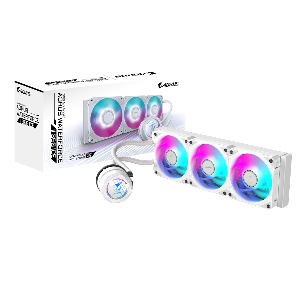 GIGABYTE AORUS WATERFORCE II 360I AIO Liquid CPU Cooler