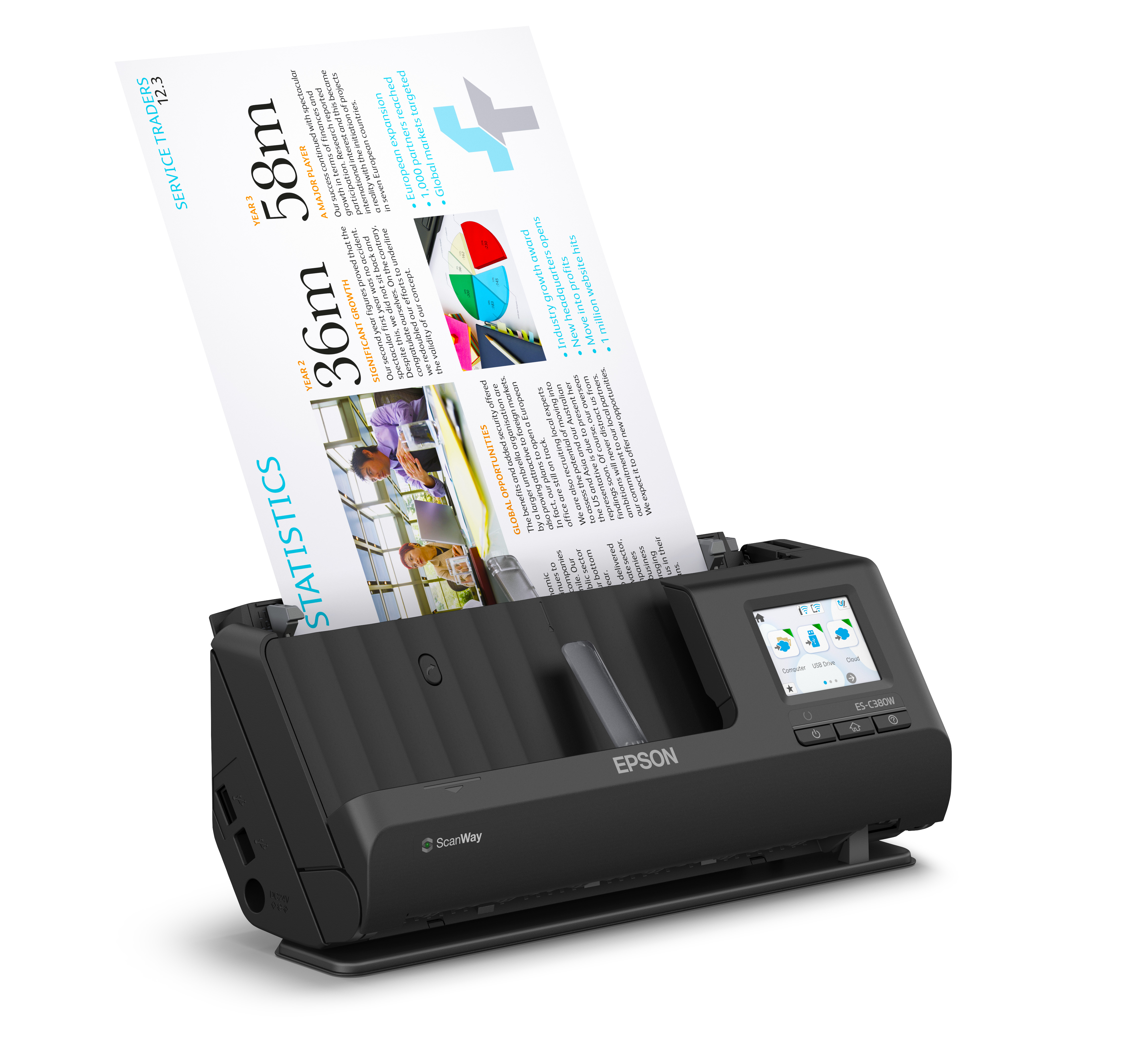 EPSON ESC380W Dokumentenscanner