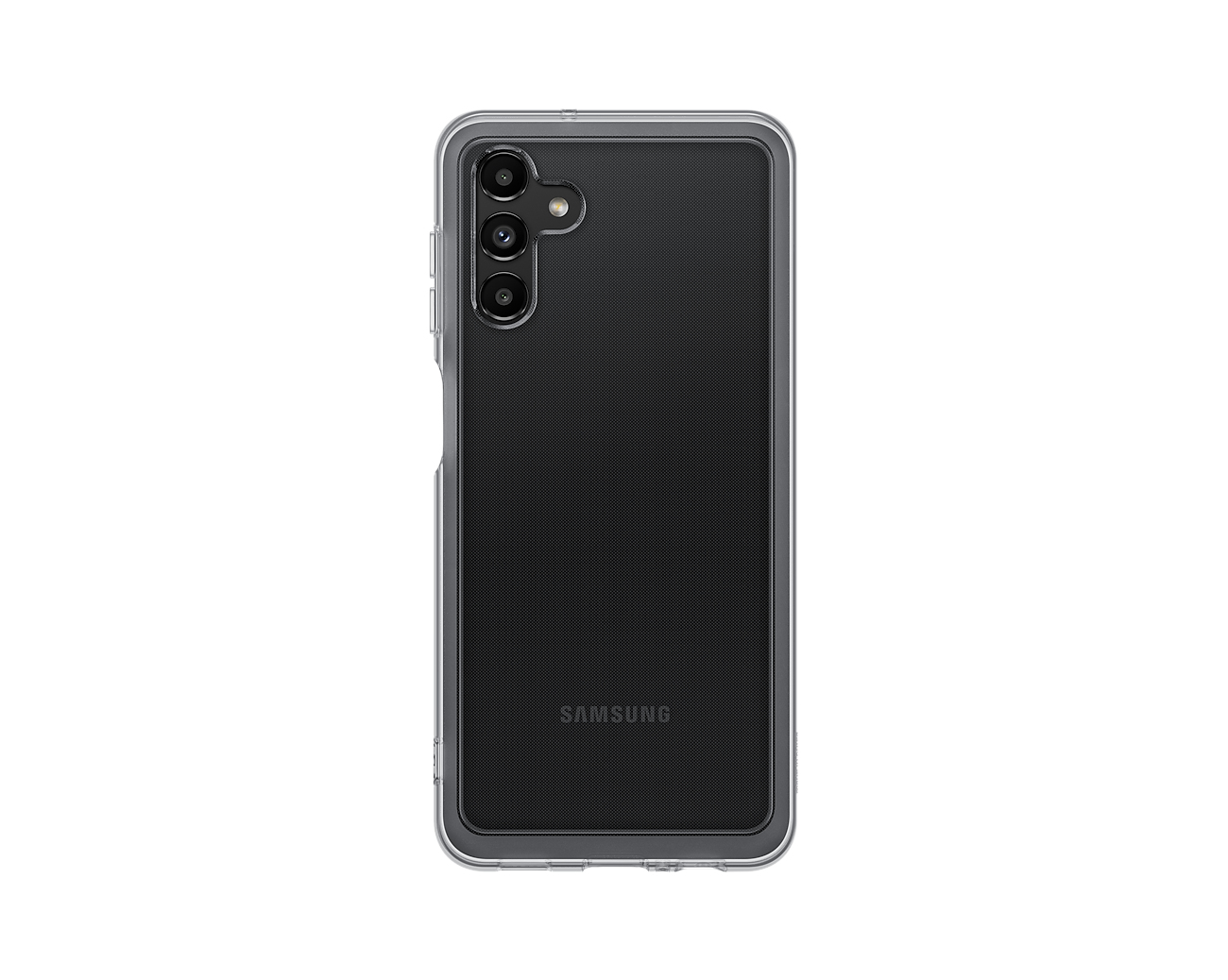 Samsung Soft Clear Cover EFQA136 Galaxy A13 5G, Black