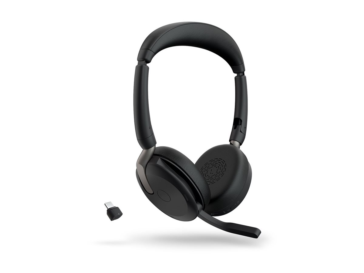 Jabra Evolve2 65 Flex UC Stereo mit Link380c