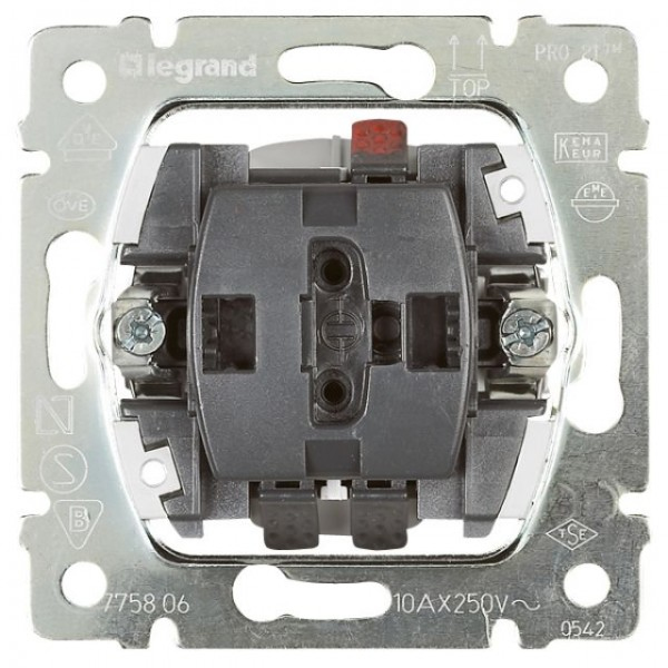 Legrand Einsatz-Wippschalter 775807 Kreuz Legrand Einsatz-Wippschalter 775807 Kreuz