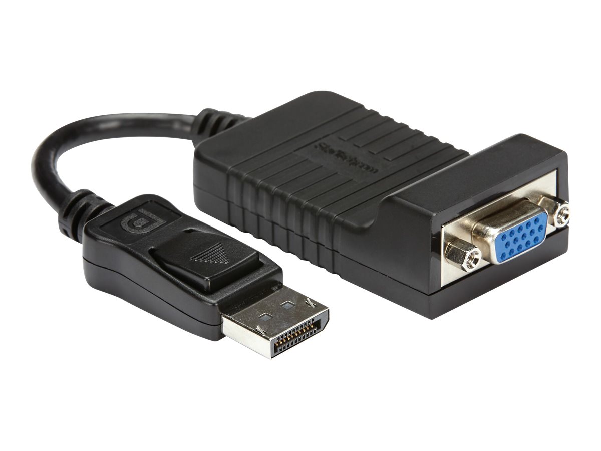 StarTech.com DisplayPort auf VGA Video Adapter - DP 20 Pin (St) zu VGA 15 Pin (Bu) Konverter - 1920x1200 - Display-Adapter - 25 cm