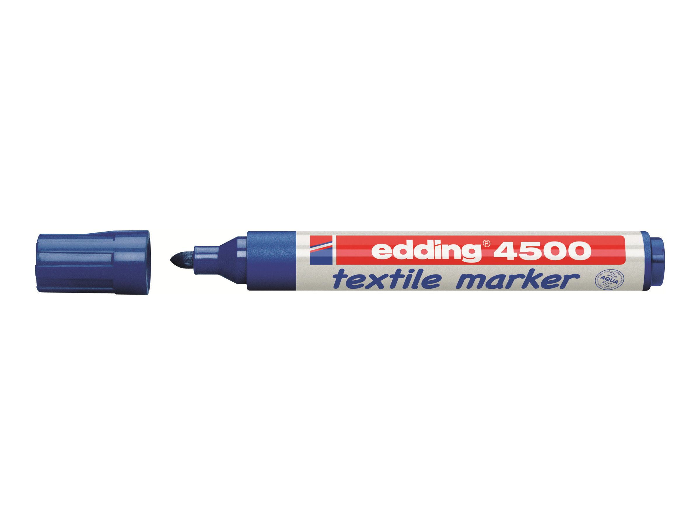 edding 4500 Textilmarker blau 2,0 3,0 mm, 1 St