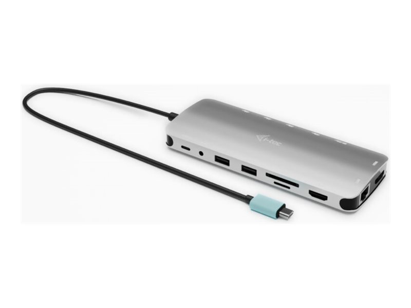 I-TEC USB-C Metal Nano Dock 2x HDMI 1x USB-C Video 1x GLAN 1x Audio/Mic 1xSD/microSD 1x USB 3.2 3x USB-C 3.2 Gen2 2x USB 2.0 PD140W I-TEC USB-C Metal Nano Dock 2x HDMI 1x USB-C Video 1x GLAN 1x Audio/Mic 1xSD/microSD 1x USB 3.2 3x USB-C 3.2 Gen2 2x USB 2.0 PD140W