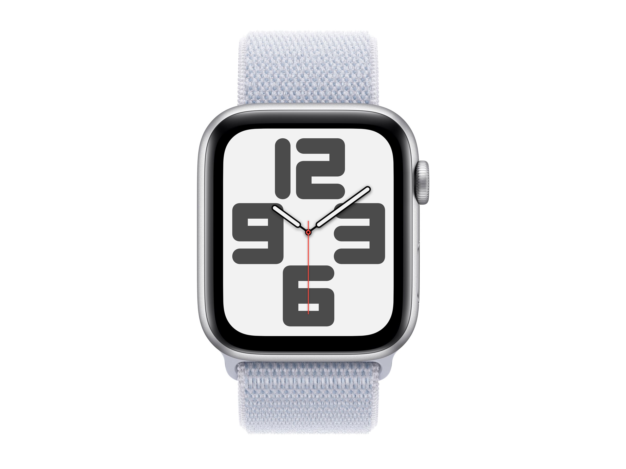 APPLE Watch SE GPS + Cellular 44mm Silver Aluminium Case with Blue Cloud Sport Loop APPLE Watch SE GPS + Cellular 44mm Silver Aluminium Case with Blue Cloud Sport Loop