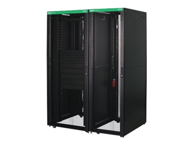 APC Easy Rack 42Ux600x1200 RoofSide panelcastorsfeet No Bottom 4 Brackets black