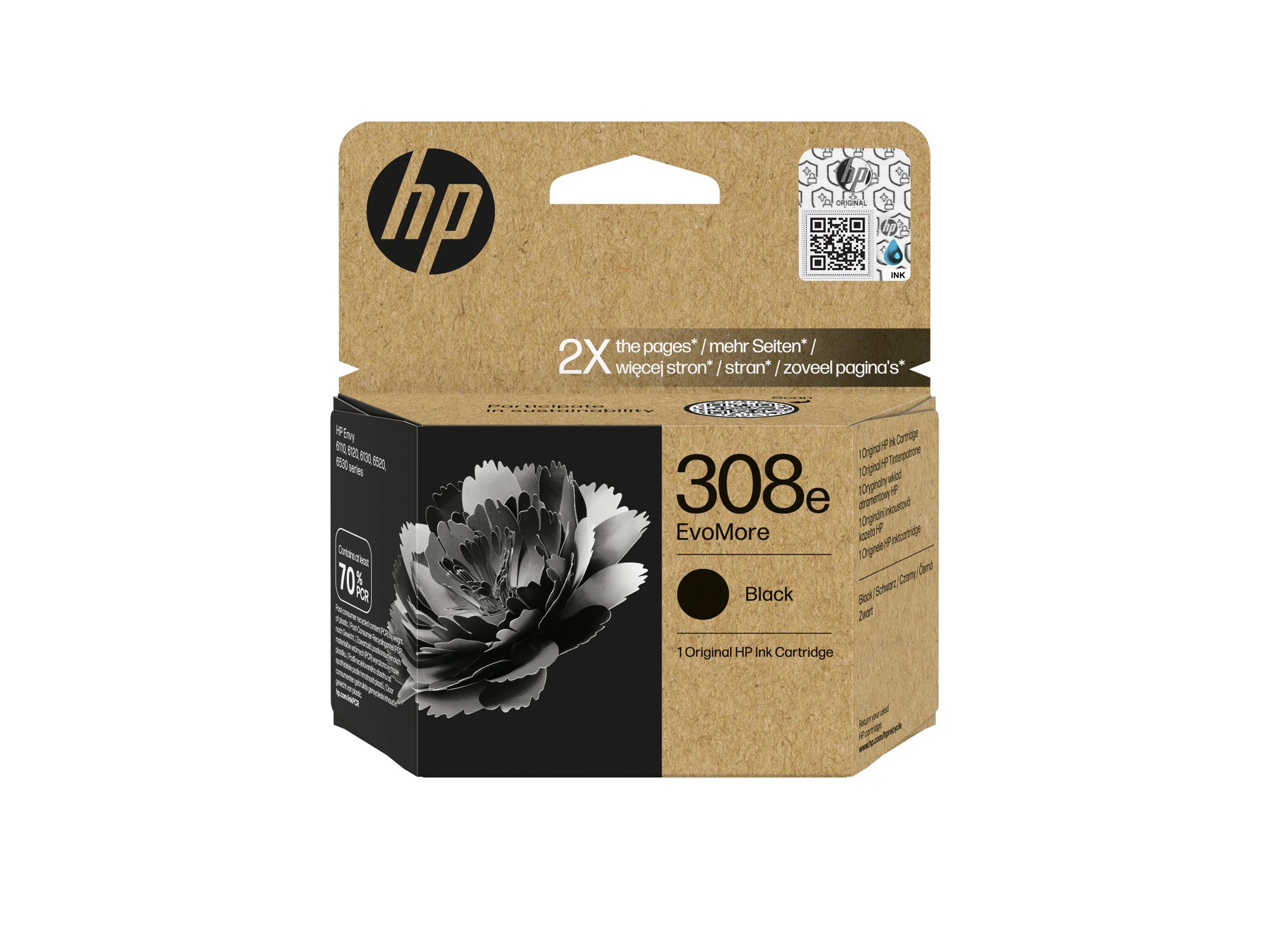 HP 308e7FP22UE schwarz Druckerpatrone