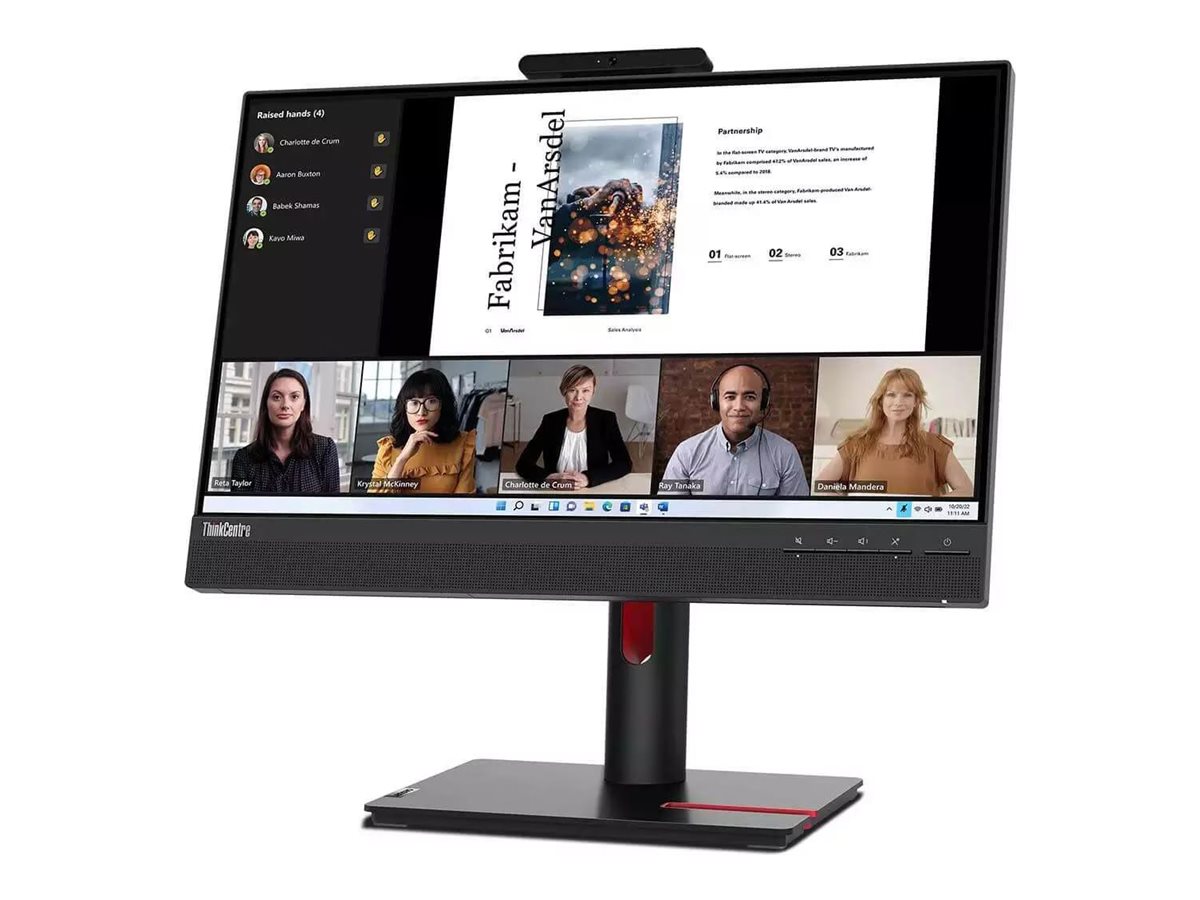 LENOVO ThinkCentre TIO22 G5 54,61cm 21,5Zoll Touch IPS WLED 169 250cdm2 4ms HDMI DP USB TopSeller