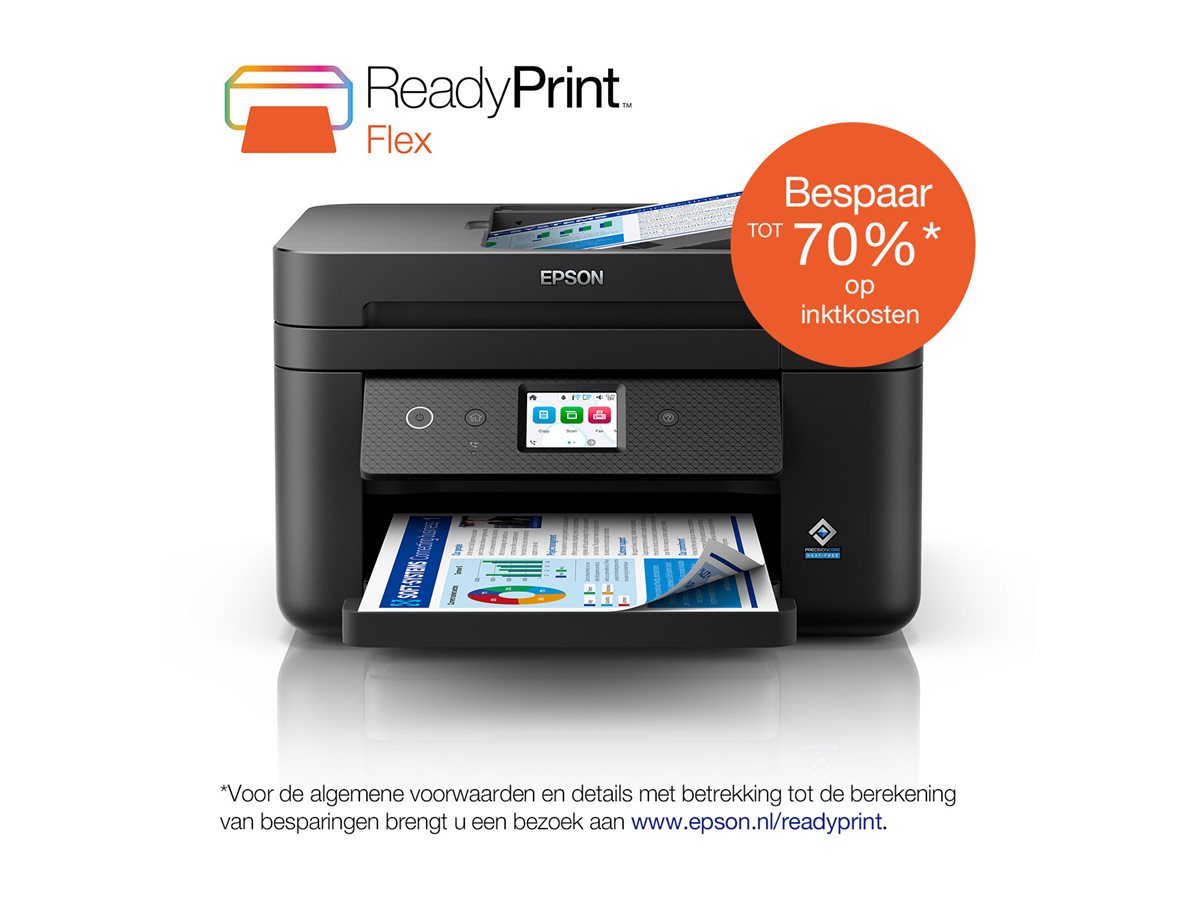 EPSON WorkForce WF-2960DWF 4 in 1 Tintenstrahl-Multifunktionsdrucker schwarz