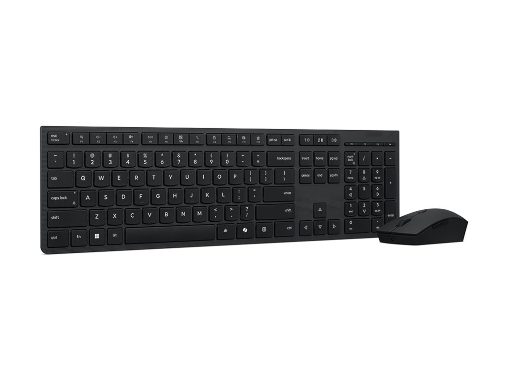 LENOVO Professional Wireless Rechargeable Combo Keyboard and MouseGerman