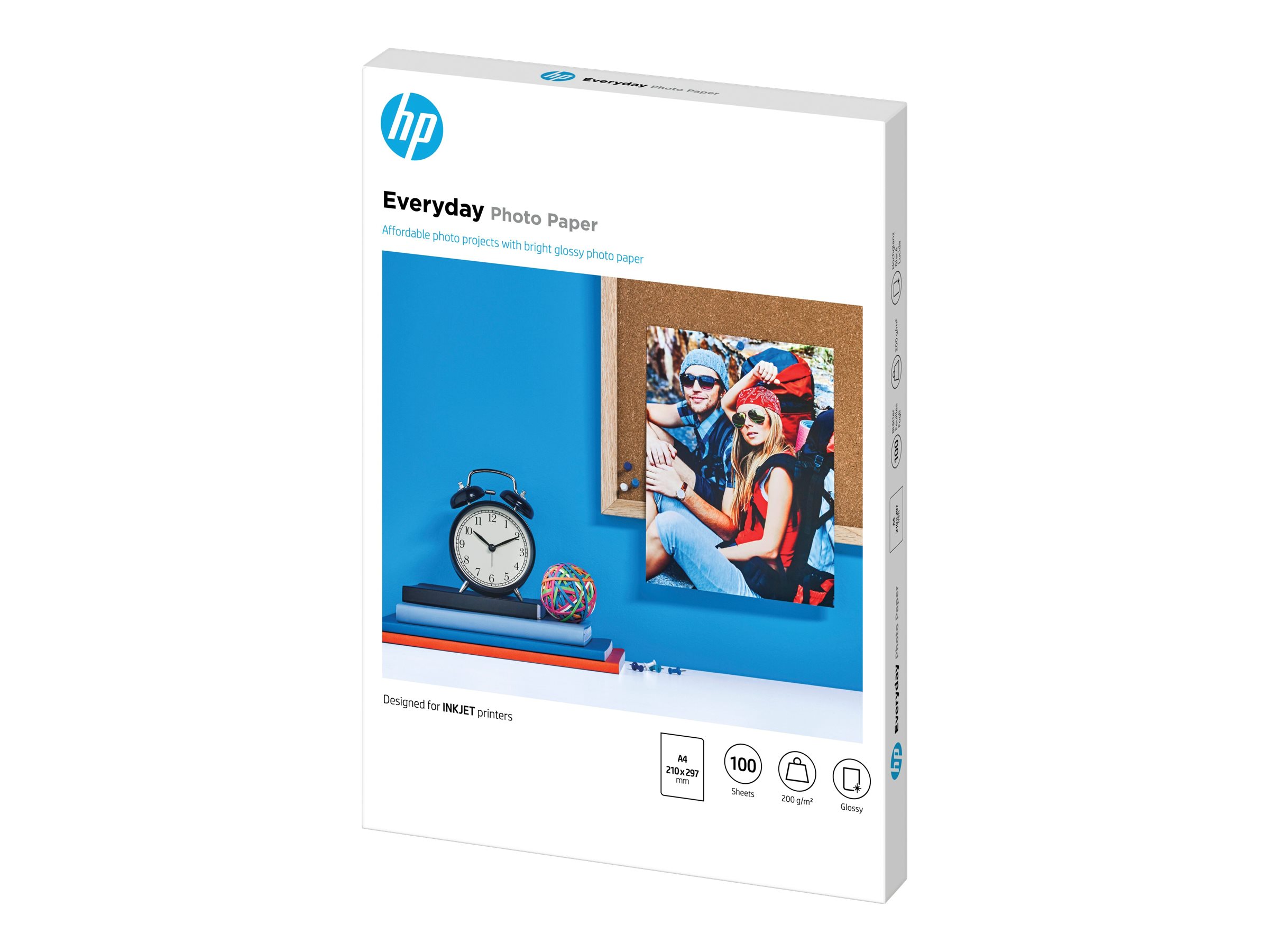 HP original Q2510A Semi-glossy photo paper Ink cartridge 200g/m2 A4 100 sheets 1-pack